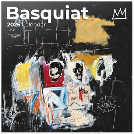 Kalender 2025 Wandkalender 2025 Grupo Erik Basquiat Kalender 2025 Familienplaner 30 x 30 cm 12 Monate Jahreskalender Familienkalender 2025
