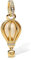 GHMIOU Charms Gold 925er Sterlingsilber Bead Charm für Armbänder, Halsketten, Cartoon Charms, Schmuck, Geschenk für Frauen und Mädchen zu Weihnachten (Hot Air Balloon)
