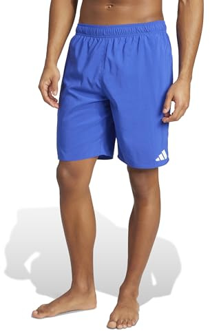 adidas Herren Swim Shorts 8 INCH, Semi Lucid Blue/White, L