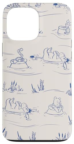 Hülle für iPhone 13 Pro Max Disney Winnie the Pooh and Friends Hunny Pots Down the River
