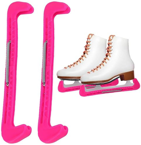 1 Paio Protezioni per Lame per Pattini da Ghiaccio, Protezione Regolabile per Pattini da Ghiaccio,Coprilama Pattini Ghiaccio Protezioni Lama Pattinaggio Artistico per la Maggior Parte dei Pattini