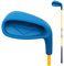 #7 Children's Golf Club Iron, Boys and Girls Golf Iron, Beginner Practice Club Plastic Oversized Striking Surface Sports (Age 6-8,Blue)
