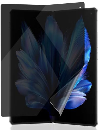Zerrshoo Protection Écran pour VIVO X Fold 3 Pro, Anti-Espion Film TPU Flexible 1 Pièces Non-Verre pour VIVO X Fold 3 Pro, Anti-rayures Privacy Films de Protection