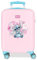 Joumma Disney Heart Stitch Pink Kabinenkoffer 33 x 50 x 20 cm, starr, 2 kg, seitliches Zahlenschloss, ABS, 2 kg, 33 l, Handgepäck