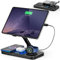 Padwa Lifestyle Soporte Tablet, iPad Stand con Carga Inalámbrica, Tablet Stand con Ajuste Giratorio Multiángulo, Soporte iPad para Tablets y Teléfono Móvil