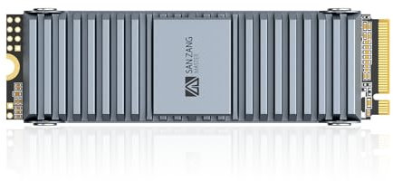 SAN ZANG MASTER Internal SSD for PS5 with Heatsink, NVMe SSD M.2 2TB PCIe Gen4x4 2280, Up to 7450MB/s Read, TLC 3D NAND Flash, PS5 Memory Expansion