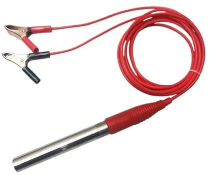 12V DC Water Heater with Alligator Clip Cartridge Heater 150w 200w 300w Stainless Steel Portable Immersion Heater(12V 150W)