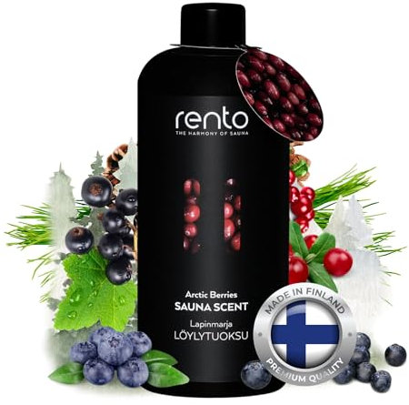 Rento Essence - Infusión para sauna (400 ml), bayas árticas (New Edition)