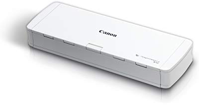 Canon imageFORMULA R10 - Portable Document Scanner, USB Powered, Duplex Scanning, Document Feeder, Easy Setup, Convenient, Perfect for Mobile Users, White