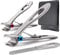 VOGARB Large and Small Nail Clippers Set Ultra Wide Jaw Opening Heavy Duty Toe Nail Clippers for Thick Nails for Adult Seniors Men Women(MJ3P006S)
