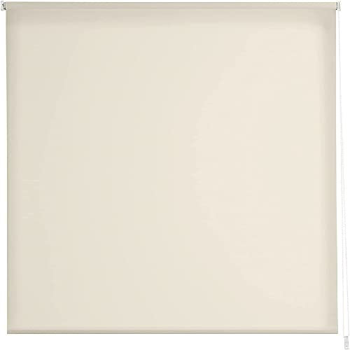 Estoralis | Gove | Estor Enrollable Diseño Moderno | Translúcido Liso | Color | Beige | 80 x 235 cm (Ancho/Alto) Tamaño Tela 77 x 230 cm | Estores para Ventanas y Puertas