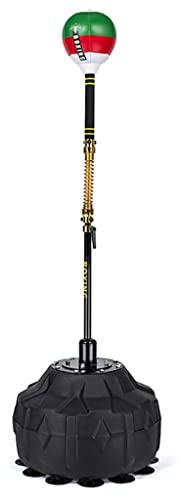 Boxsack Cobra Bag Fitness Reflex Bag Geschenk 4 Ersatzbälle Und Boxhandschuhe Freistehende Workout Punching Ball Speed ​​Bag Boxsack Mit Ständer Und Verstellbarer Höhe