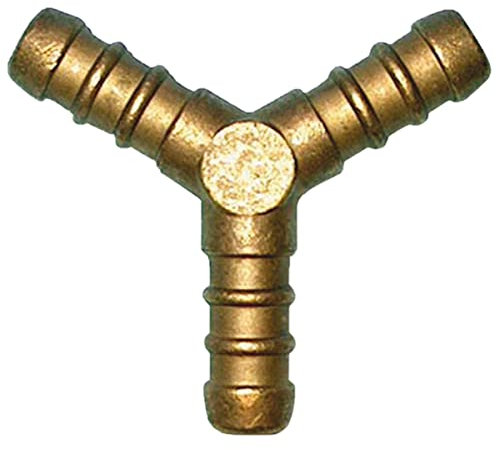 TLDSHOP® - Conector de 3 salidas – de 3 vías – para tubo de gas – para bombona de cocina, hornillo – GLP o metal: 1 unidad (13 mm)