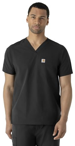 Carhartt Herren Force® Modern Fit V-Neck Top Medizinisches Schlupfhemd (1er Pack)