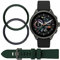 Set composto da smartwatch Gen 6 Wellness Edition con cinturino in silicone nero, cinturino e custodie intercambiabili