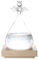Cyrank Wetterglas, Wettervorhersage-Kristallflasche, Innovative Engel-Dekoration, Wettervorhersage-Glasflasche, Heimdekoration, Valentinstagsgeschenk(Weiss)