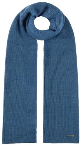 Stetson Caledonia Merinoschal Unifarben Eleganter Wollschal Made in Italy Damen Herren Herbst Winter