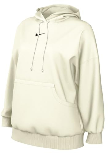 Nike DQ5860-133 Sportswear Phoenix Fleece Sweatshirt Damen SAIL/Black Größe L