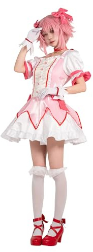 OSIAS Costume da cosplay di Kaname Madoka da Puella Magi Madoka Magica