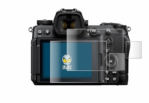 BROTECT Schutzfolie für Nikon Z6 III | 2 Stück Transparenter Displayschutz Made in Germany Klare Full-Screen Folie Full-Cover 3D Curved Montage Kit