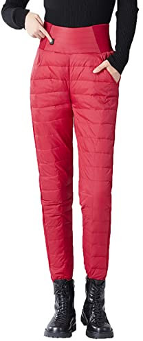 Damen-Heizhose, USB-Heizhose, waschbar, bequem, beheizte Hose mit 3-stufiger Temperaturkontrolle, Temperaturkontrolle, warme Heizhose, Winter, warm, elastisch, beheizte Hose, B, M
