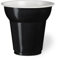 Generico 200 Bicchieri plastica CAFFE' da 70 cc | VARI COLORI | bicchierini da caffè 70ML varie pezzature MADE IN ITALY (Nero)