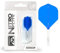 RED DRAGON Darts – Nitro Flite Integriert Flüge & Schäfte System – No.2 Form und Design – Weiß und Blau Farbe, Dazwischenliegend Länge