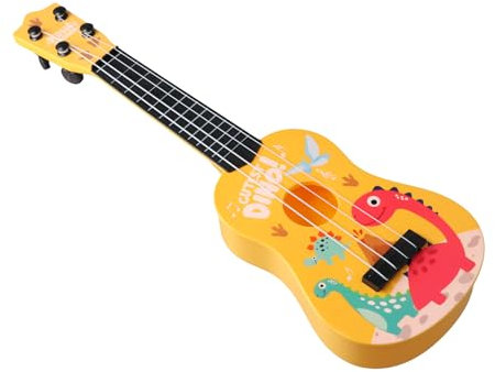 Shengxi 42 cm Mini Ukulele für Kinder, Ukulele Gitarre Spielzeug mit 4 Verstellbaren Seiten, Musikalisches Lern Instrument für Kleinkinder Anfänger Jungen Mädchen