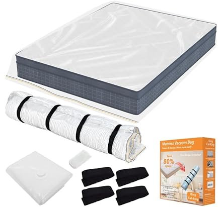 Vakuumbeutel für Matratzen 200 * 250cm, Matratzen Vakuumbeutel für Schaumstoff-, Gel- & Latexmatratzen, Vakuumbeutel Matratze vakuumieren