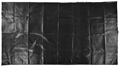 Feuerfestes waschbares wiederverwendbares faltbare Grillmatte langlebiger Rasenschutz für Outdoor Camping Garden Kamin Feuerstelle Kohlenstoffofen Kohlenstoff Feuer aus (39 * 72 Zoll)