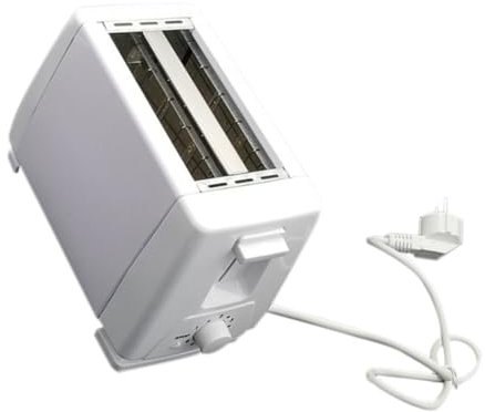 HOLIDYOYO 1 Pieza Tostada sandwicheras mini tostadora mini panificadora mini máquina de pan máquina de pan casera panificadora automatica Acero inoxidable