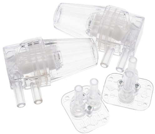 Ciieeo Filtre Séparateur Huile et Eau pour Appareils de Soins du Visage, Plastique Solide, Haute Efficacité, pour Soins de Beauté en Salon Professionnel, Lot de 2 Pièces