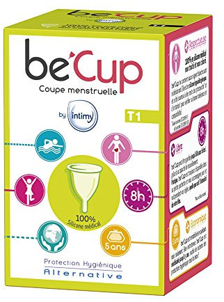 Be'Cup Coupe menstruelle Taille 1 - La boite