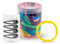 M.Y.L. Haargummi – Zopfgummi - Metallfreie, elastische Haargummis - Haargummi Bunt, 30 Stk