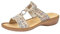 Rieker Femme Frühjahr/Sommer 608A0 Mules, Multicolore (Pebble-Multi 93), 42 EU
