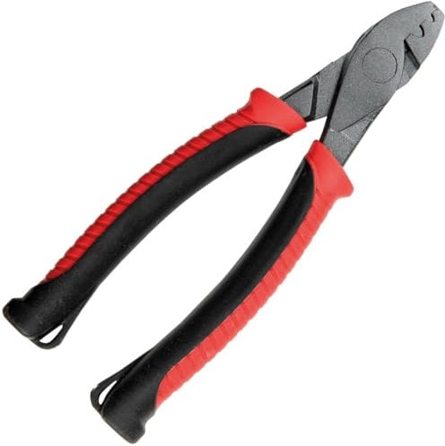 Fox Rage Pike Predator Fishing Carbon Steel Gunmetal Grey Crimping Pliers 6 Ergonomic Handles