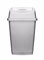 VTL® 50 LITRE PLASTIC WASTE SWING BIN - KITCHEN - HOME - RUBBISH - DUSTBINS - SILVER