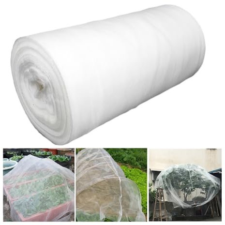 Takezuaa Garden Mesh for Plant Protection - Anti Bird and Butterfly Netting for Flowers, Crops, Fruits, Greenhouse, Insect Protection