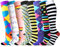 beusilay 8 Paires Chaussettes de Compression pour Hommes et Femmes 15-20 mmHg,Bas de Contention pour Sportifs,Médical,Course,Infirmiers,Enceintes,Cyclisme,Voyage,Randonnée