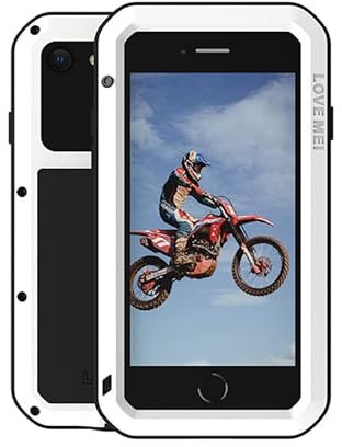 Shockproof and Waterproof Phone Case, Phone Covers for iPhone SE 3rd Generation by France White