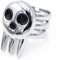 XJruixi Anime Soul Eater Death The Kid Cosplay Rings Unisex Adjustable Ring Prop Accessories Jewelry