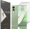 Tzstz 3+2 Piezas Protector De Pantalla De Vidrio Templado Para Motorola Edge 40 3D Cubierta De Pantalla Completa Dureza 9H Anti Arañazos Protector De Pantalla