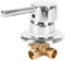Valvola Rubinetto G1/2,Miscelatore per cabina doccia Caldo-Fredda Miscelatore Miscelatore Due In Un Rubinetto，Acqua Fredda Calda Valvola Miscelatore