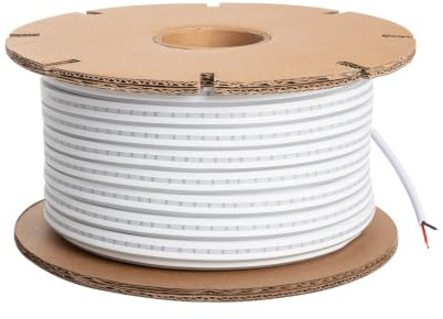 LEDKIA LED Streifenrolle Neon 24V 50m 8W/m FreeCut IP65 N-FLEX6 Kaltweiß
