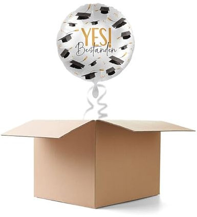 NEU Ballongrüße YES! Bestanden, 1 Ballon
