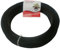 Alambre de aluminio anodizado para bonsáis, 500 g, 1 mm - 5 mm de diámetro, color negro (Ø5 mm)