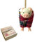 Schweine in Decken, Schweine in Decken, Baumschmuck, Weihnachtsschwein, lustiges Schwein in einer Decke, Weihnachtsschmuck, handgefertigt, niedliche Schweine, hängende Ornamente für Weihnachtsbaum,