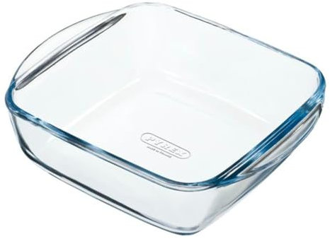 PYREX PREPWARE - Fuente Cuadrada Vidrio 20X17Cm -1L