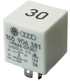Relé 12 V 30 centralita bomba de combustible, VW, Audi, Seat, Skoda, 165906381 Passat, Polo, Golf, A4, A6, Q5, Q3, Arona, Ibiza, Octavia