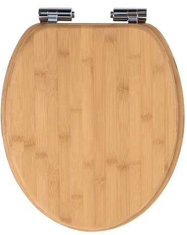 WC-Sitz aus Bambus mit Absenkautomatik, Schnellverschluss & Easy-Clean, Soft-Touch – PIKLiDS